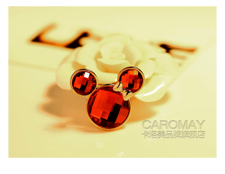 Broche femme CAROMAY en cristal artificiel - Ref 1172793 Image 7