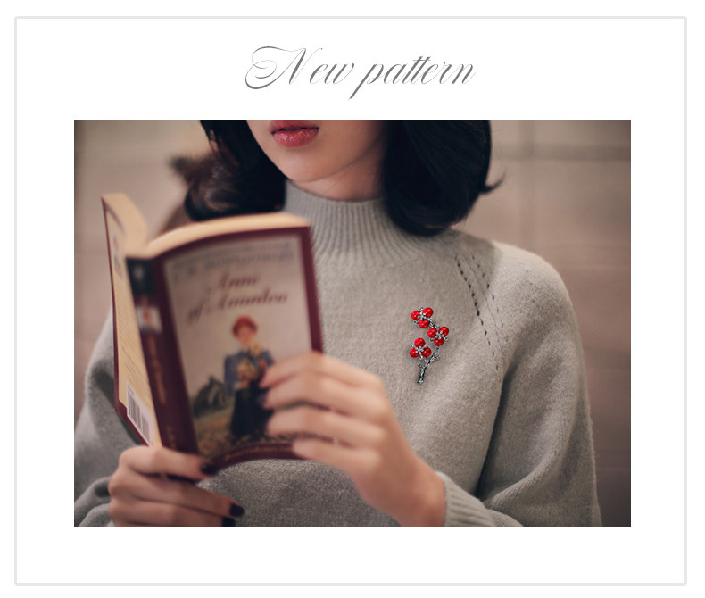 Broche femme CAROMAY en Nacre - Ref 1173708 Image 10