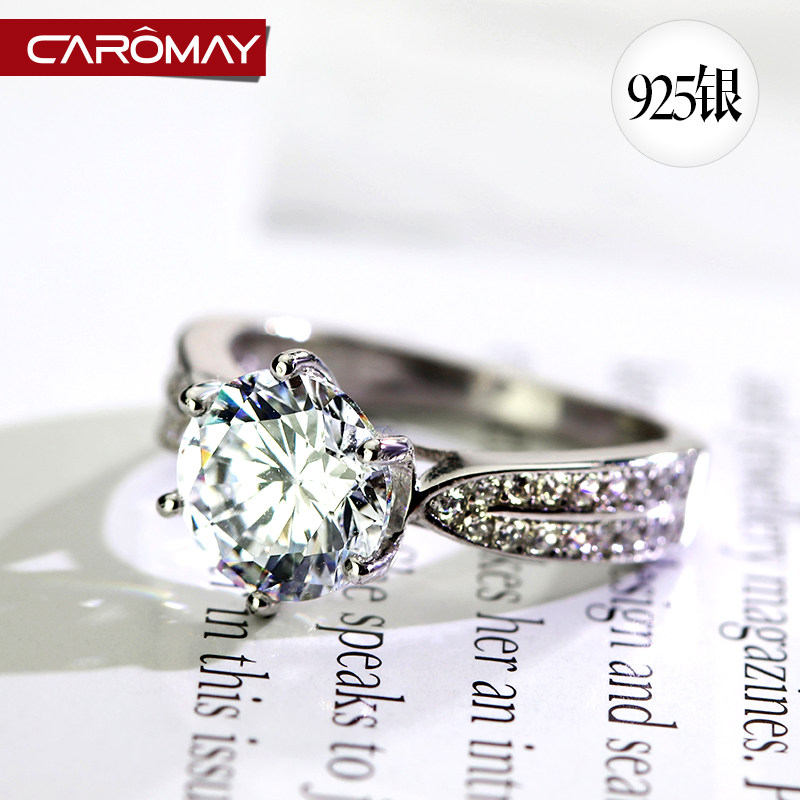 Bague Femme CAROMAY    en Argenterie - Ref 3086499 Image 5