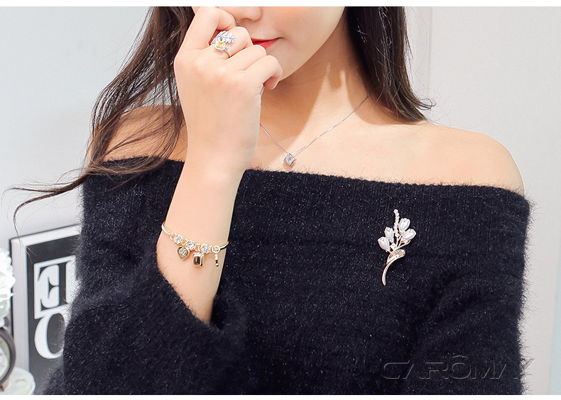 Broche femme CAROMAY en cristal artificiel - Ref 1174181 Image 33