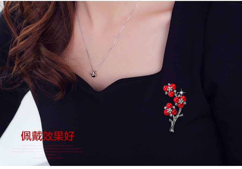 Broche femme CAROMAY en Nacre - Ref 1173708 Image 27