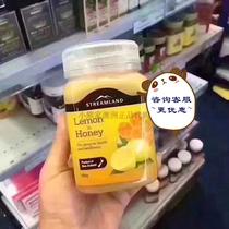 New Zealand Streamland lemon honey is rich in vitamin C suitable for taking over one year of age