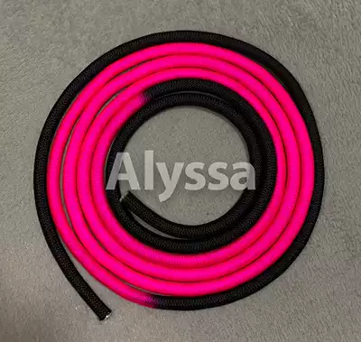 Alyssa art ti cao sheng-nylon rope 3 m-SN03 black-peach-limited