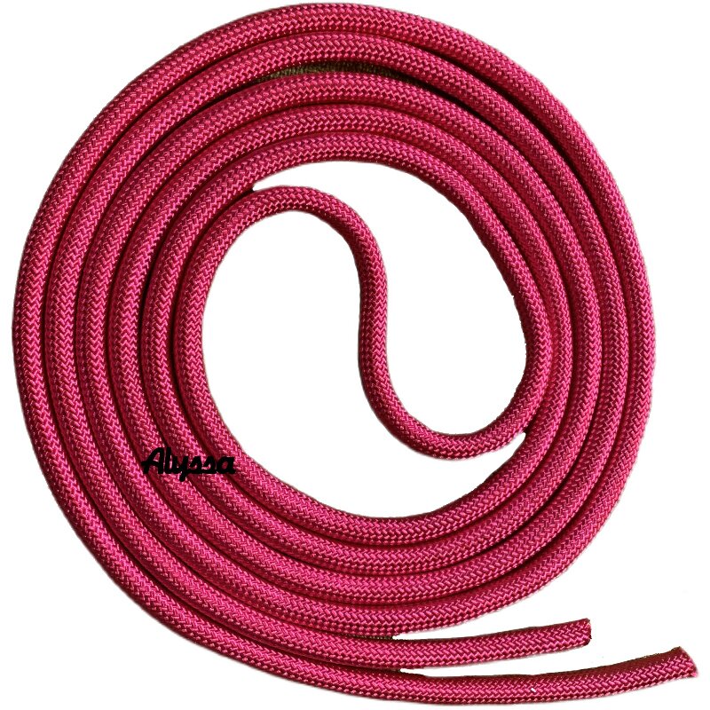 Alyssa Rhythmic Gymnastics Rope-Nylon Rope 3 meters-SN-S01 Monochrome Rose red