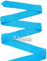 Alyssa Professional Rhythmic Gymnastics Ribbon (Lake Blue-Single Color) RA13-Does Not Include Sticks