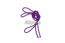 Alyssa professional artistic gymnastics rope high-grade hemp single color-light purple
