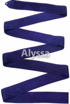 Alyssa Professional Rhythmic Gymnastics Ribbon (Dark Blue-Single Color) RA19-Does Not Include Sticks