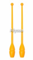 Alyssa Rhythmic Gymnastics Stick-Plastic Stick BBS03 (Yellow-45cm) Adult Not Connectable