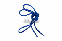 Alyssa professional artistic gymnastics rope high-grade hemp single color-sapphire blue