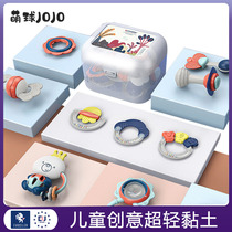 British evoceler baby handbell baby teether soothes newborns 0-6 months 1 year old early education educational toy