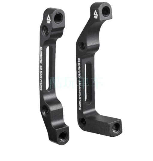 Boxed SHIIMANO DISC BRAKES CONVERSION SEAT LIGHT WEIGHT 160180203 A COLUMNS TRANSFER BASE