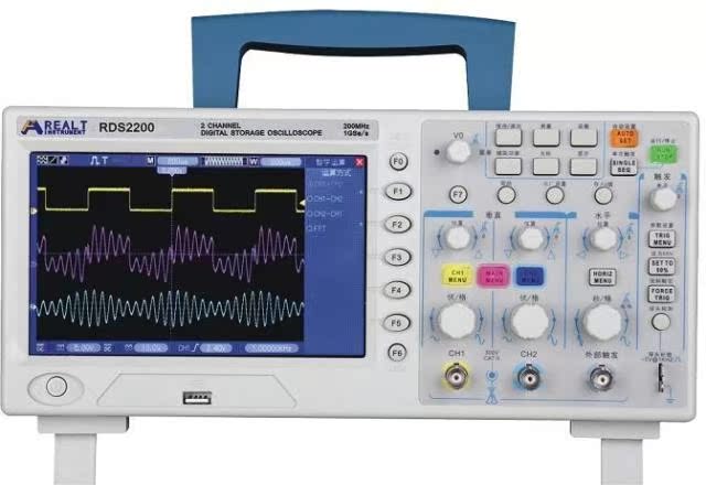 RDS2K high-performance domestic digital oscilloscope RDS2200 200MHz bandwidth 1GSa s sampling