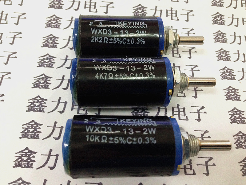 (Changzhou Keying)Precision multi-turn potentiometer WXD3-13-2W wire wound potentiometer