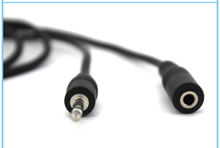 Ultra-valued headphone extension cord 5 m headphone lengthened wire 3 5mm straight plug 3 5 male to female audio line