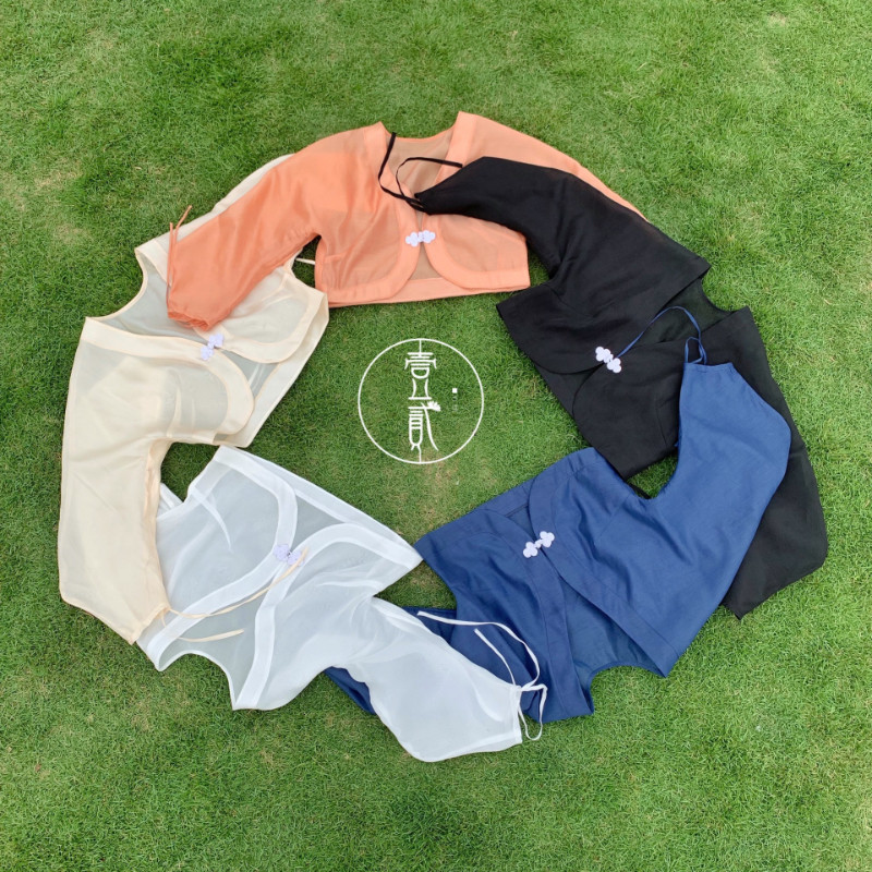 12 custom sunscreen woman 2020 new and wind short fairy accessories harness jacket slim fit net red 100 hitch