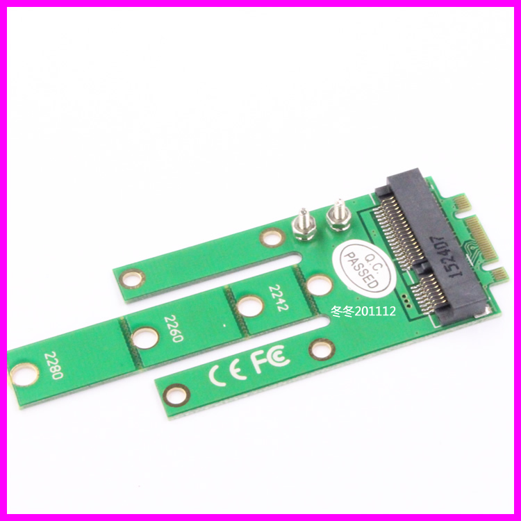 ngff to msata adapter card motherboard ngff m.2 interface to msata ssd ssd adapter card