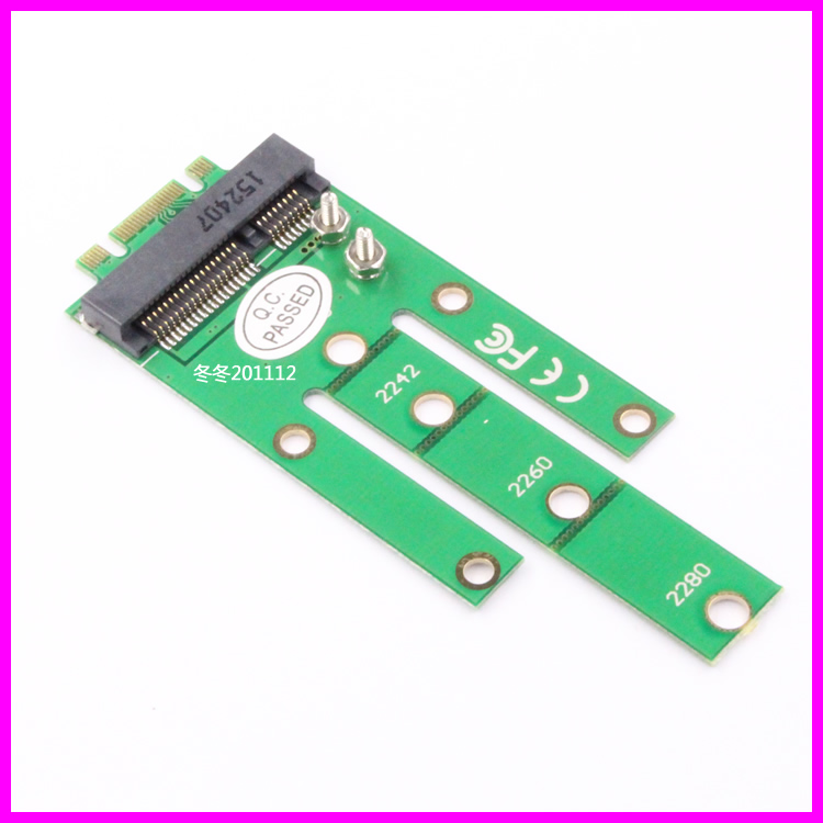 ngff to msata adapter card motherboard ngff m.2 interface to msata ssd ssd adapter card