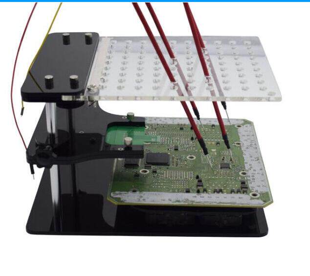 Programming design bench with ELD lamp programming design shelf assorted with programming designer like KTM100 KTAG KEES