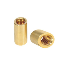 T8 wire rod cylindrical nut brass T trapezoidal 3D printer engraving machine with lead 2 4 8mm pitch 2
