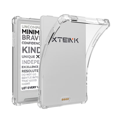 Подходит для электронной бумаги Yuexingxing X3, подушка безопасности XTEINK, защита от падения, прозрачный 3,7-дюймовый артефакт для чтения, защитный мягкий корпус X4