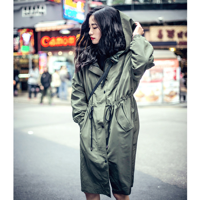 extra long windbreaker