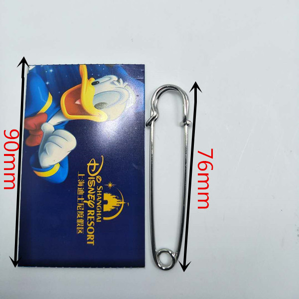 Full 9,8 retro pin lớn khăn choàng len sử dụng kép pin khóa cardigan khóa an toàn đơn giản pin trâm ghim cài cổ áo sơ mi nam