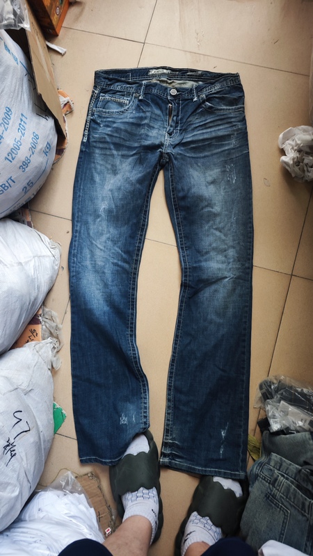 Bke Summer Low-Rise Fulton Washed Matte Denim Pants Bke Summer Low-Rise Fulton Washed Matte Denim Pants