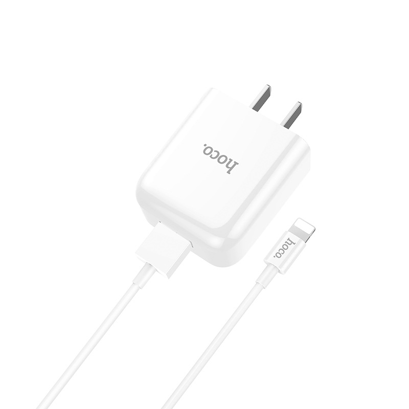 HOCO hoco. C49 charger 5V2A suitable for Apple X Android mobile phone USB charging head type-c set
