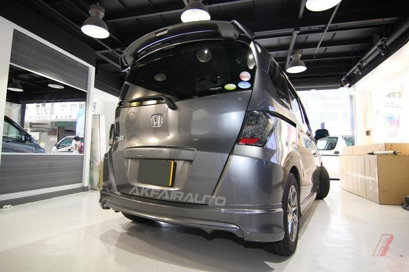 08 10本田freed Gb3改裝包圍尾翼頭脣尾脣面罩中網honda Freed