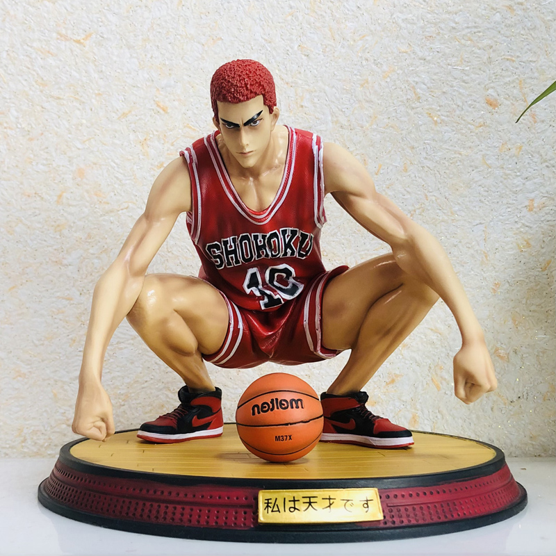 Dunk Basket Master Xiangbei Team 10 Squatting Cherry Wood Flower Dodge Gk Model Mockup of Cartoon Pendulum Gift Perimeter