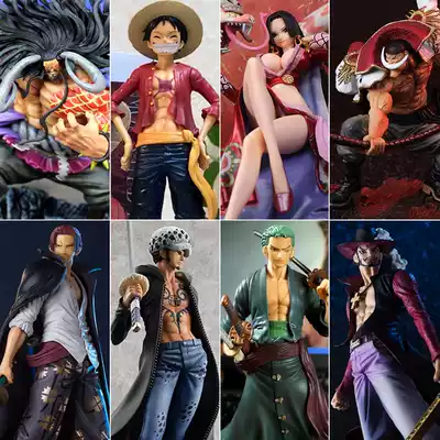 One Piece Oversized gk Eagle Eagle Eyes Four-speed Ruf Solon Rokedo model full set of statues model ornaments