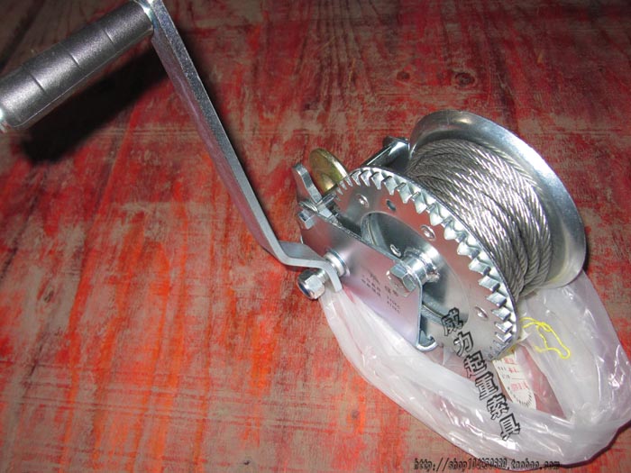 Steel wire rope manual hoist Bangqiang brand hand winch Winch Steel wire rope tractor winch 800-2000 pounds