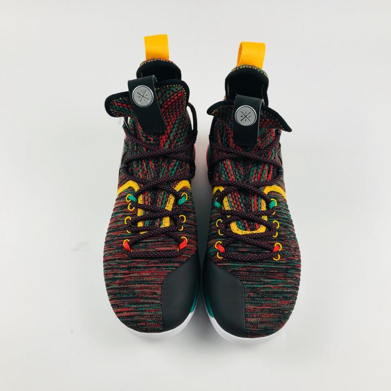 Spot Li Ning 2019 sonic speed 6 đội mới vẫn 6 giày thi đấu bóng rổ chuyên nghiệp Giáng sinh ABAN027 / ABAP005 giày bóng rổ anta