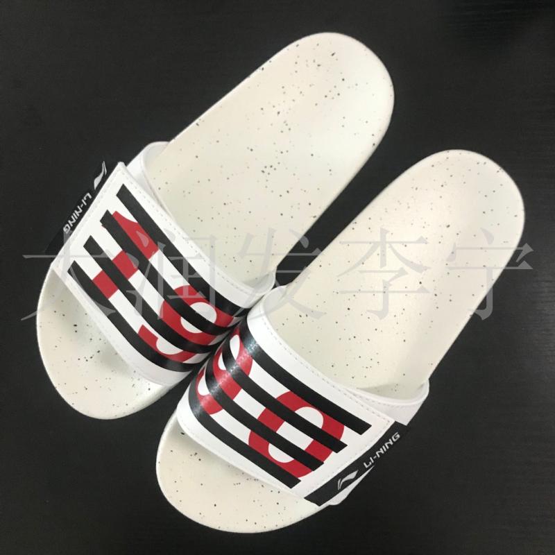 Li Ning 2019 Mùa hè Xu hướng mới Velcro Dép Mickey Dép AGAP001 004 / AGAM007 - Dép thể thao dép yeezy