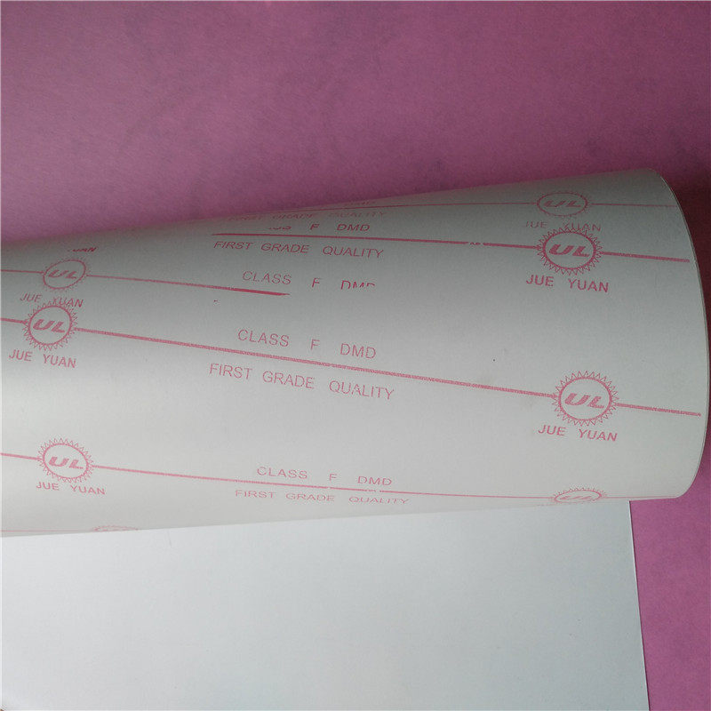 Motor Groove Paper High Temperature Resistant Domestic F Grade Insulation Paper Big Chemical Fiber Print DMD Soft Composite Paper White F Grade DMD