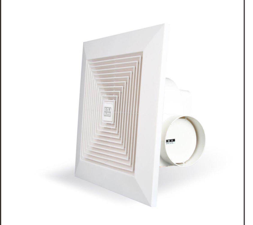 Home Come Po 24 inch suction ventilator Powerful Mute exhaust fan ceiling Ceiling Fan Kitchen 60 * 60