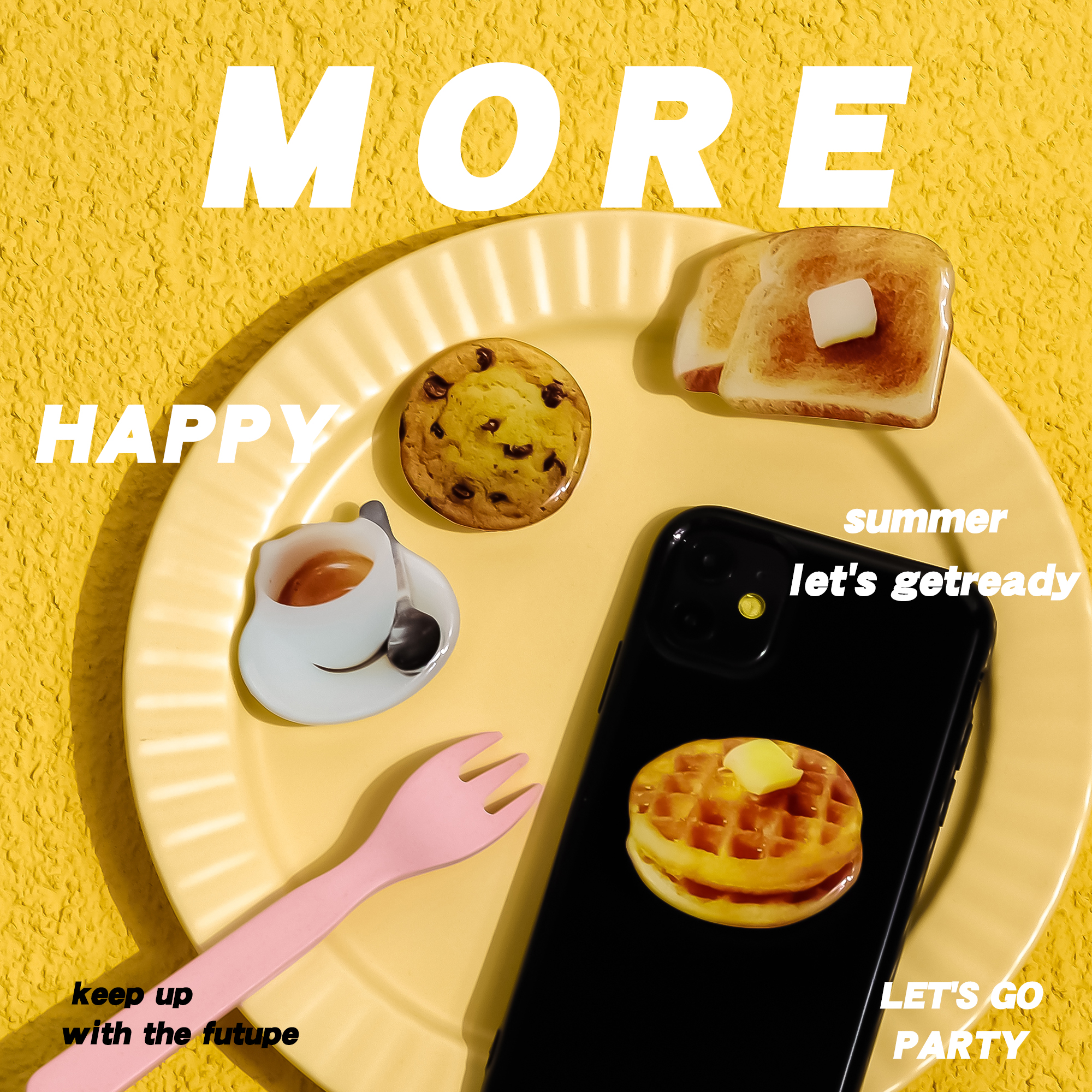 Original design Highlight unique personality ~ Airbag bracket Retractable sticky mobile phone lazy artifact desktop