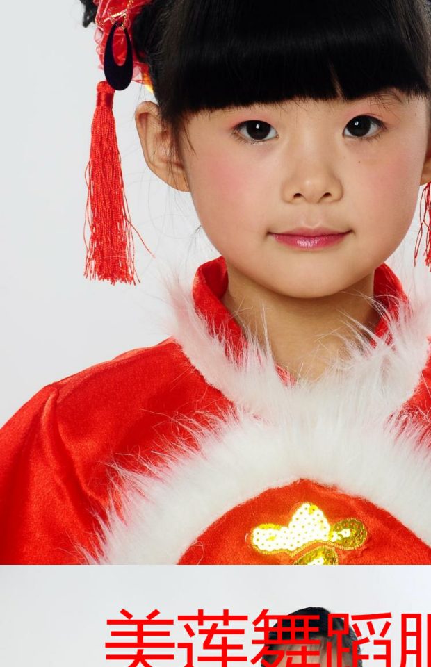 Trẻ em mới Năm mới khai mạc trang phục màu đỏ mùa đông đèn lồng đỏ biểu diễn quần áo Trung Quốc thắt nút lễ hội khiêu vũ cô gái shop thời trang trẻ em
