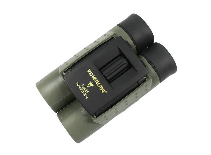 Ống nhòm HD cao 10x25 túi xách tay có thể gập lại tầm nhìn ban đêm lung linh mini ngoài trời - Kính viễn vọng / Kính / Kính ngoài trời ong nhom nikon
