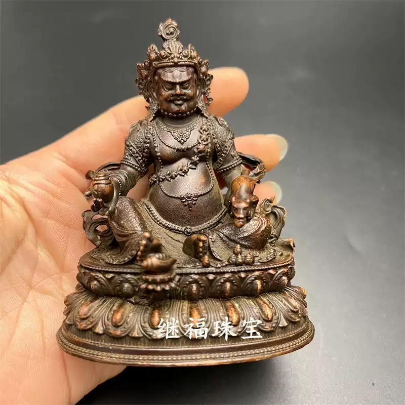 達摩祖師紫銅佛像明清古典陶瓷擺件農村迴流老物件客廳裝飾收藏品