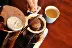 AKIRA Akira tích cực dòng 1-2 phần nhỏ flannel tay đấm Cà phê êm dịu đa cấp hình dạng nhỏ gọn