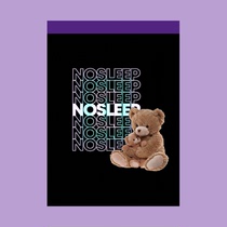 Kuku Harajuku poster Ghost Horse Girl Lolita room layout teddy bear steam wave decoration wall sticker photo