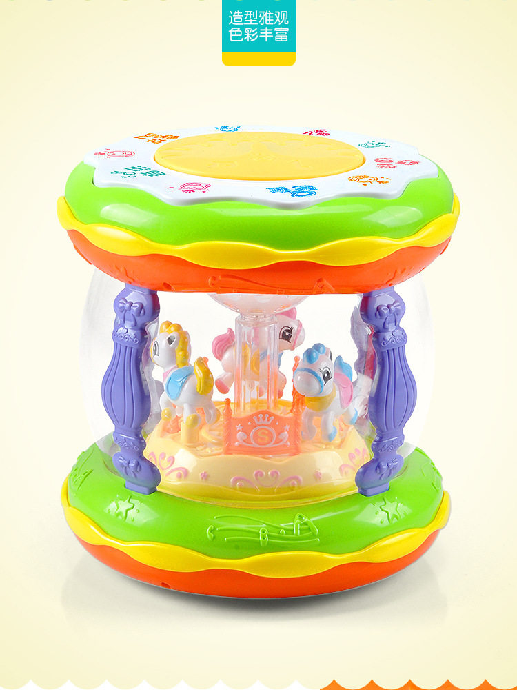 Вращающаяся троянская музыкальная барабана_15