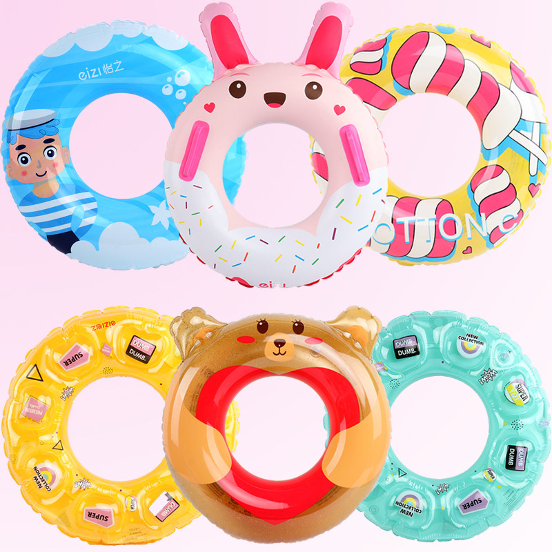 Baby thickened infant underarm swim ring Swimming ring Children 0-1-3-6-10-year-old child sitting lap Lifebuoy groveling