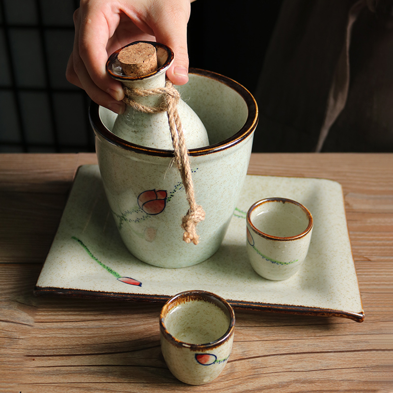 Day Style Clear Wine Wine Taverine Wine Pot Suit Home Burning Wine Pot Winemaker Hot Wine Pot Wine Taverine Wine Cup White Wine