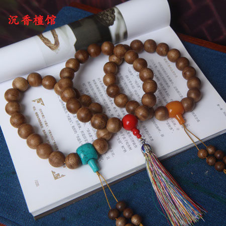 Indonesia sink string of Buddha Pearl Bracelet Car hangs 18 hand beads with natural old material fidelity handstrip