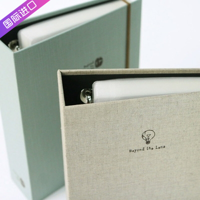 South Korea imported six-inch handmade couple baby creative 6-inch interstitial production photo book family travel album