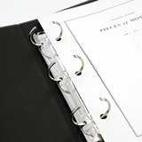 Корейская коллекция альбома с несколькими функциями альбом Shell Album inner Page Cripping Self -Adhesive Paste Plug -in Bill Record