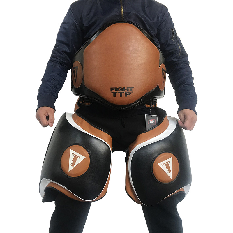 TTP Muay Thai thigh target Waist target Sanda boxing chest target Boxing protective gear Sparring training confrontation thickened waist