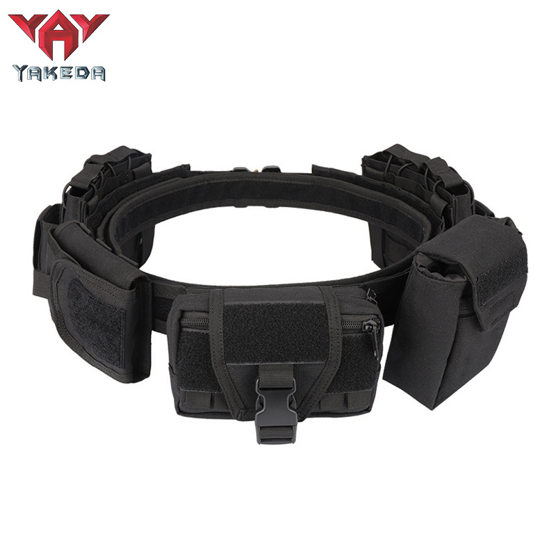 Jacoda Outdoor Molle Tactical Belt Suit Multifunction Combination Patrol Waist Seal Nylon Detachable Adjustment-Taobao